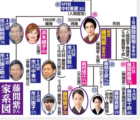 藤間紫 松たか子|藤間爽子と松たか子は血縁？祖母は藤間紫で家系図、。